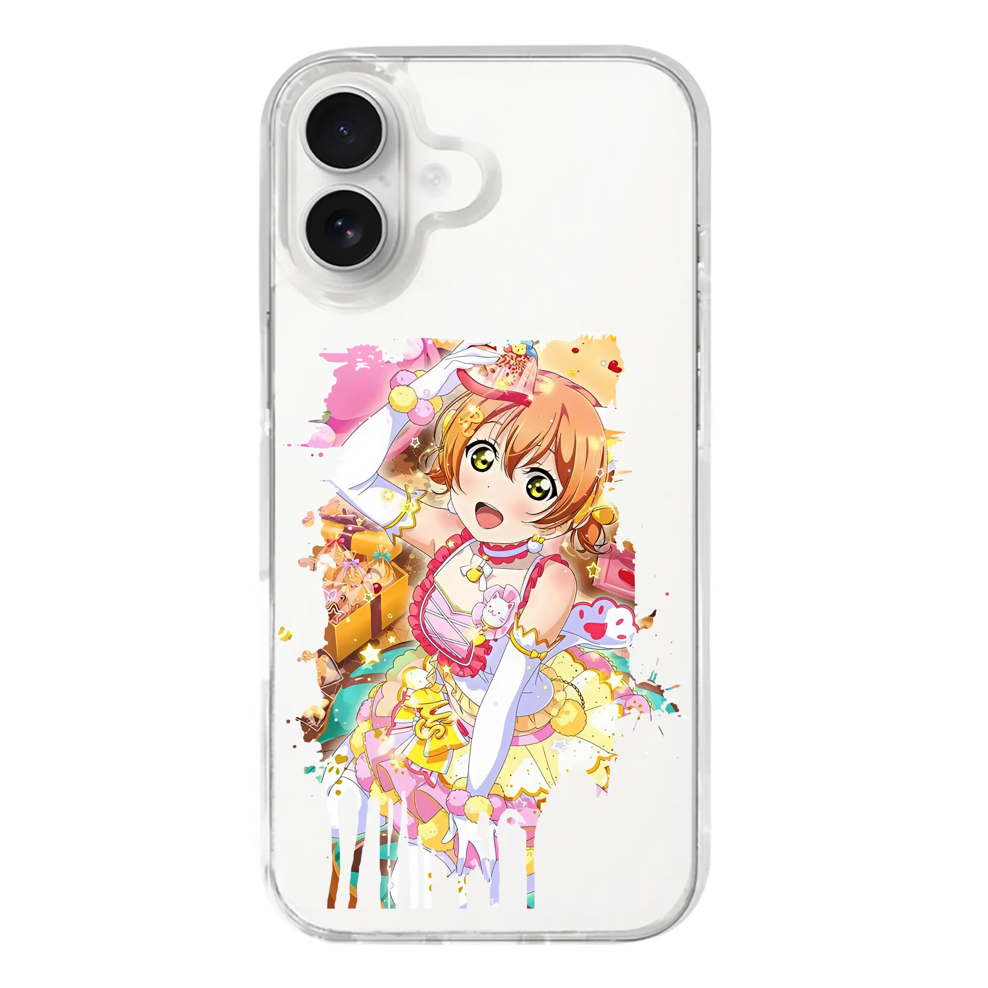 Love Live! グッズ,星空凛 - iPhone 17シリーズ 透明スマホケース – 薄型・耐衝撃・精密フィット保護カバー